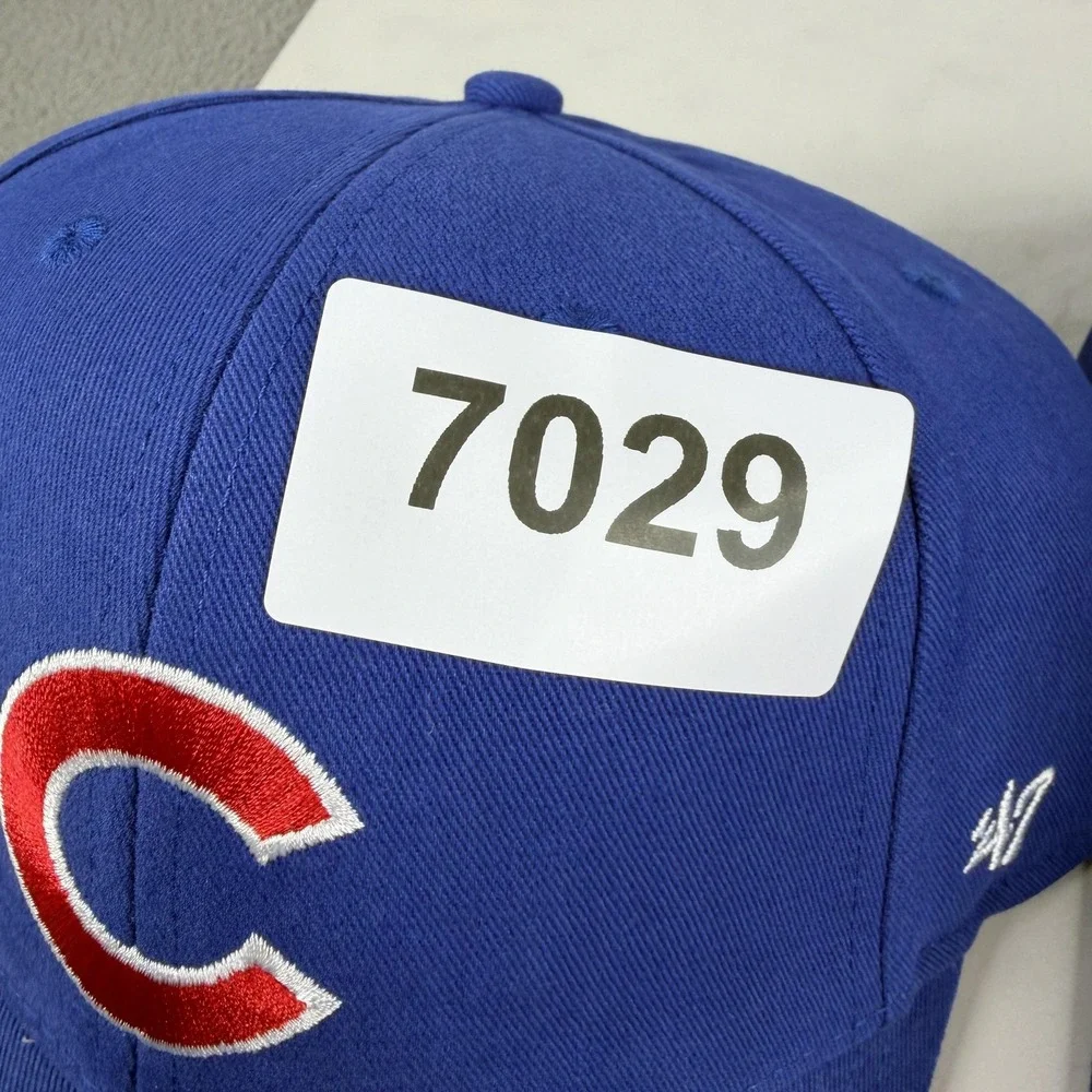 Chicago Cubs‎ Hat Cap Strap Back Youth Boys One Size Blue MLB Baseball 47 NWOT